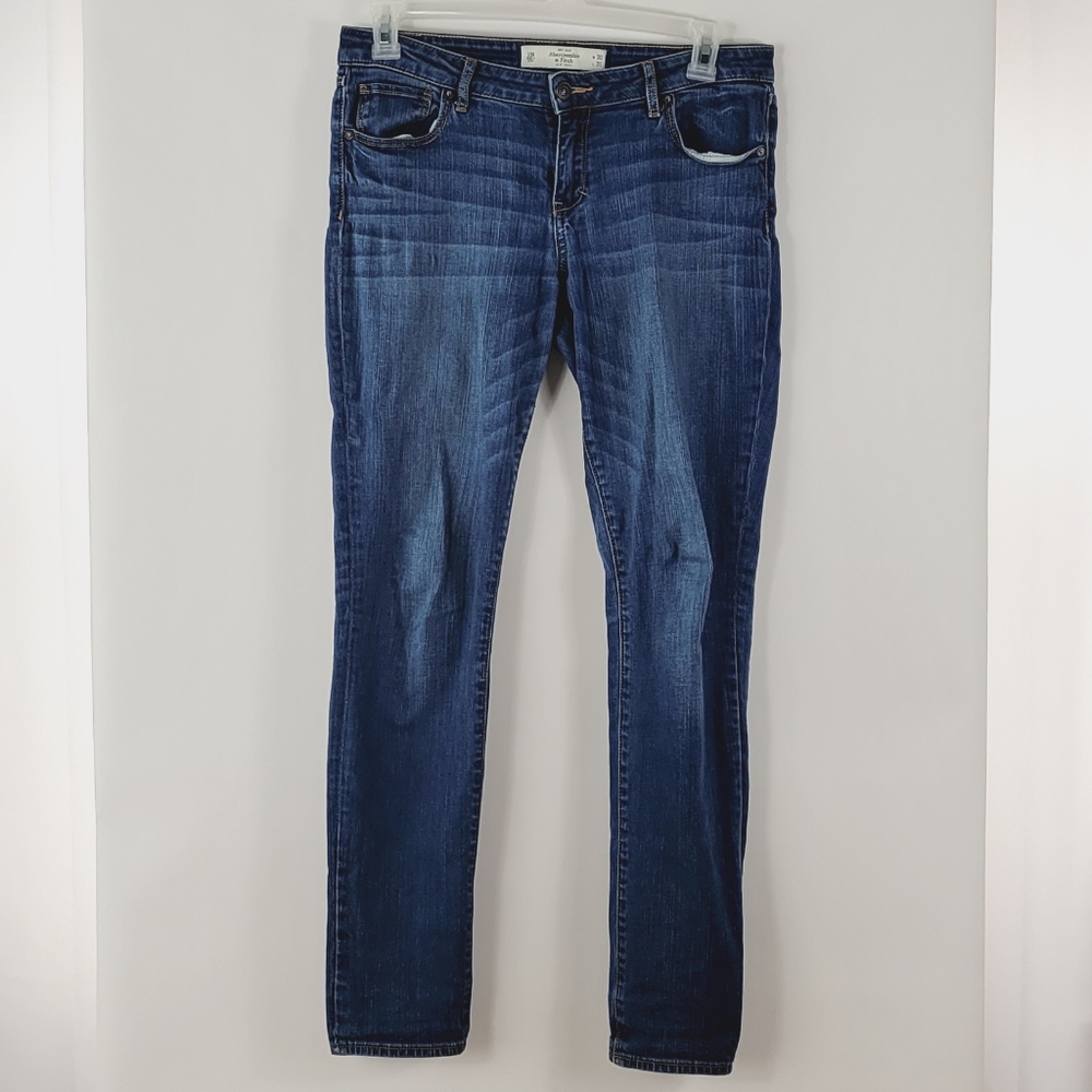 Abercrombie & Fitch Straight Leg Blue Jeans Mens 30 x 31